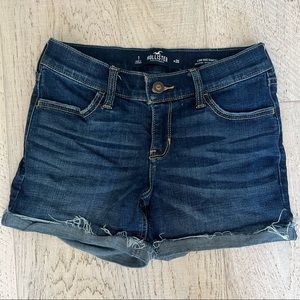 Hollister Low-Rise Jean Shorts Womens size 1 w25